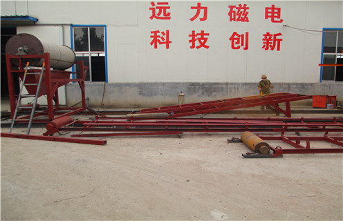 干式磁選機(jī)，干式磁選機(jī)配置成單獨(dú)的結(jié)構(gòu)化_小型鐵礦石干式磁選機(jī)配置成單獨(dú)的結(jié)構(gòu)化_工作原理 _選礦流程 