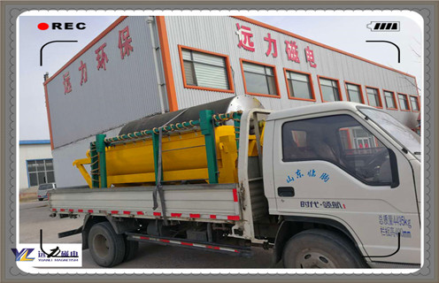 濕式磁選機，福建濕式高強磁磁選機_釩鈦鐵礦福建濕式高強磁磁選機型號參數(shù)及磁場強度 